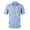 001-Blue15, variant on Byoo Crest Hop Graphic Shirt for Toddler Boy Gingham Short Sleeve Lapel Collar Bavarian Top Oktoberfest Casual Blouse
