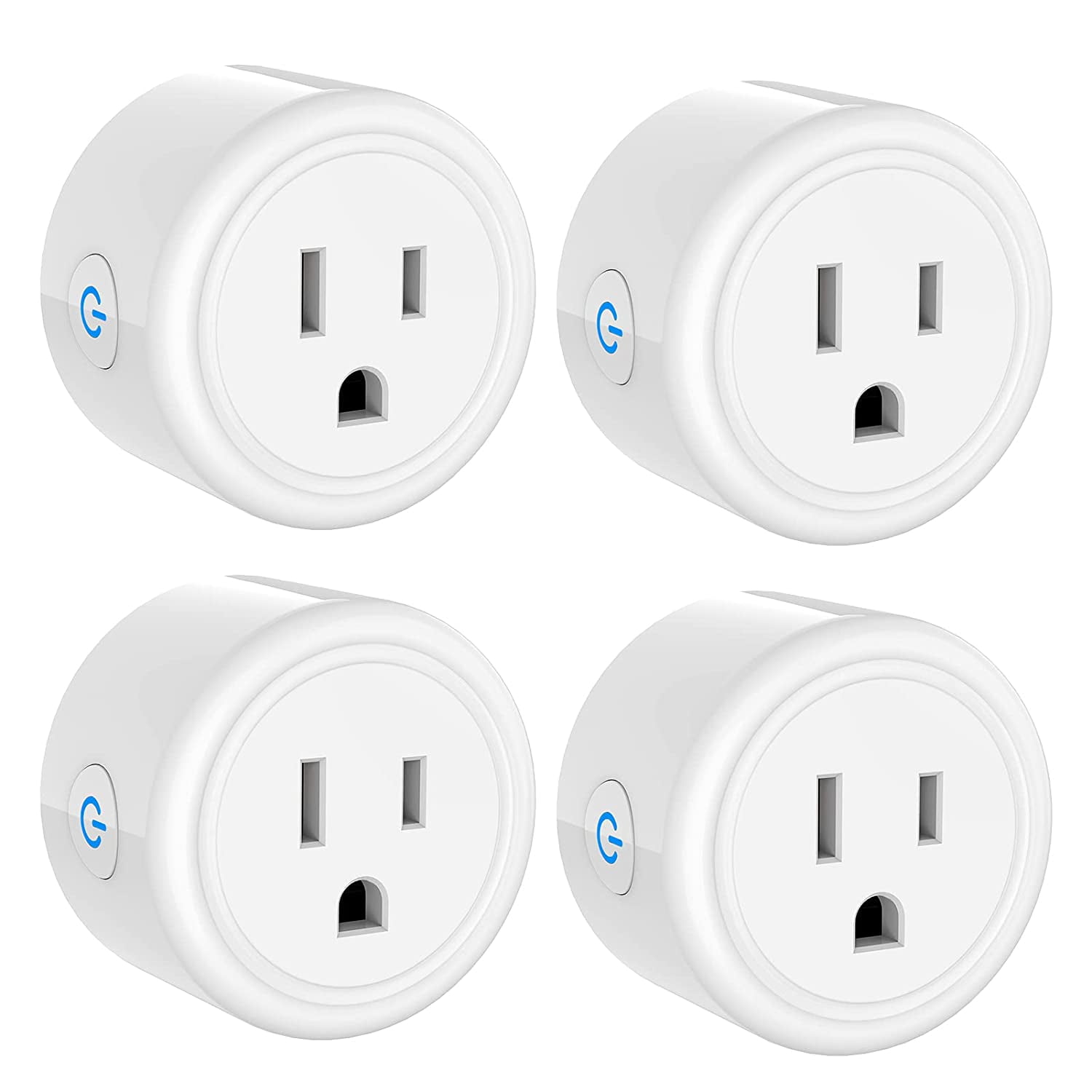 Smart Plug, Mini WiFi Plugs Work with Alexa and Google Home, Smart