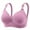 Purple#front closure bras for women, variant on nerohusy Sport Bras for Women Plus Size,Daisy Bras for Older Women,Daisy Bra,Daisy Bra for Seniors Front Closure,Comfortable Convenient No Wire Buckle Bra,Beige,S