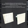 thumbnail image 3 of Advancent Filtro de ventilador de gabinete eléctrico, cubierta de obturador de ventilación montada en almacén, reemplazo de pantalla, ventilador de Electrodomésticos Advancent HA072724-01, 3 of 6