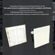 thumbnail image 2 of Cateissary Filtro de ventilador de gabinete eléctrico, cubierta de obturador de ventilación montada en almacén, reemplazo de pantalla, ventilador de Electrodomésticos Cateissary HA072724-01, 2 of 6