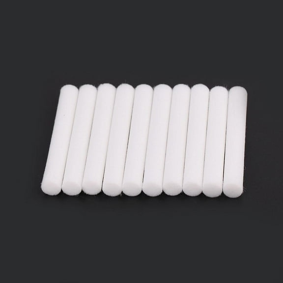 Yammee 10pcs 8mmx64mm Air Humidifiers Filters Cotton Swab for Air Ultrasonic Humidifier