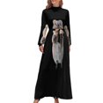thumbnail image 2 of Vestido largo Quokka vestidos vestidos Ropa de mujer vestido de noche mujer Vestido elegante, 2 of 5