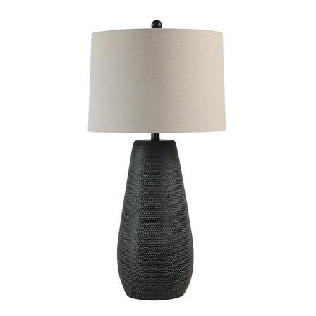 Everren Cipria 31.5" Height Table Lamp, Black