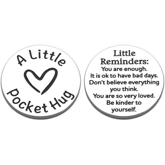 School Supplies for Girls Boys, College Dorm Room Essentials for Girls, Mental Health Gift, Little Reminder Pocket Hug, Sobriety Gifts for Women, Thinking of You Gitf, Long Distance Relationship Gift