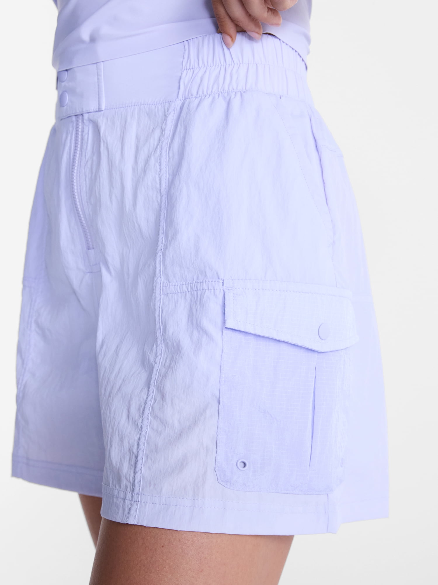 Avia Women's Ripstop Shorts, 4'' Inseam, Sizes XS-XXXL