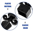 thumbnail image 3 of Toddmomy 20Pcs Black Plastic Fence Finials Replacement Finials for Outdoor Fence Gate Toppers, 3 of 8