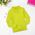 thumbnail image 2 of Generic Baby Girls Boys High Neck Candy Color Children's Long Sleeve Base T Shirt For 2 To 7 Years, 2 of 4
