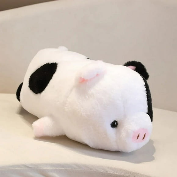 Cute Cartoon Piggy Animal Stuffed Doll Lovely Lying Piglet Plush Toy Soft Baby Slepping Pillow Kids Birthday Gift for Girls