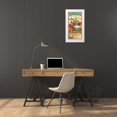 thumbnail image 3 of Retrolabel 18x32 White Modern Wood Framed Museum Art Print Titled - Neptunes Oude Klare, 3 of 4