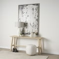 thumbnail image 2 of Sekou Light Brown Wooden Craftsman Console Table, 2 of 6