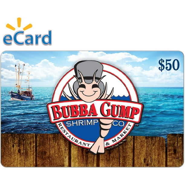 Bubba Gump Shrimp Co. 50 Gift Card (email delivery)