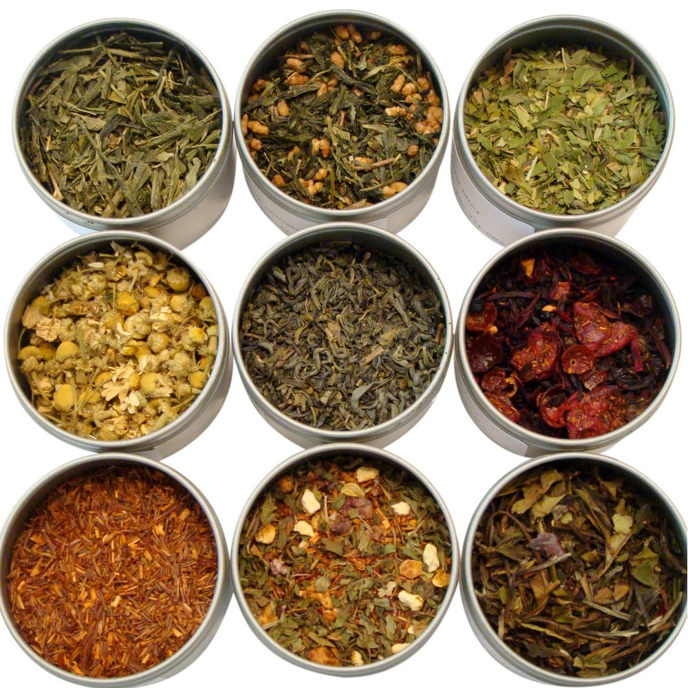 Heavenly Tea Leaves Assorted Loose Leaf Tea Sampler, 9 Count Walmart