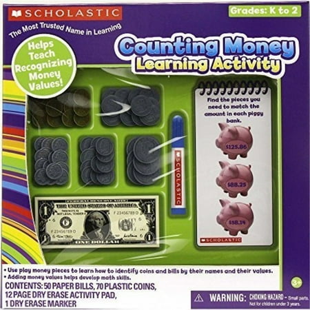 Scholastic Dry Erase Learning Pad - Counting Money by Tara Toys