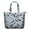 Blue Leaf Shaped, variant on Blue Leaf Pattern Travel Tote Bags for Women Carry On,Large Weekender Bags for Women Travel,Multi Functional Duffle Bag for Work,Shopping,Sports