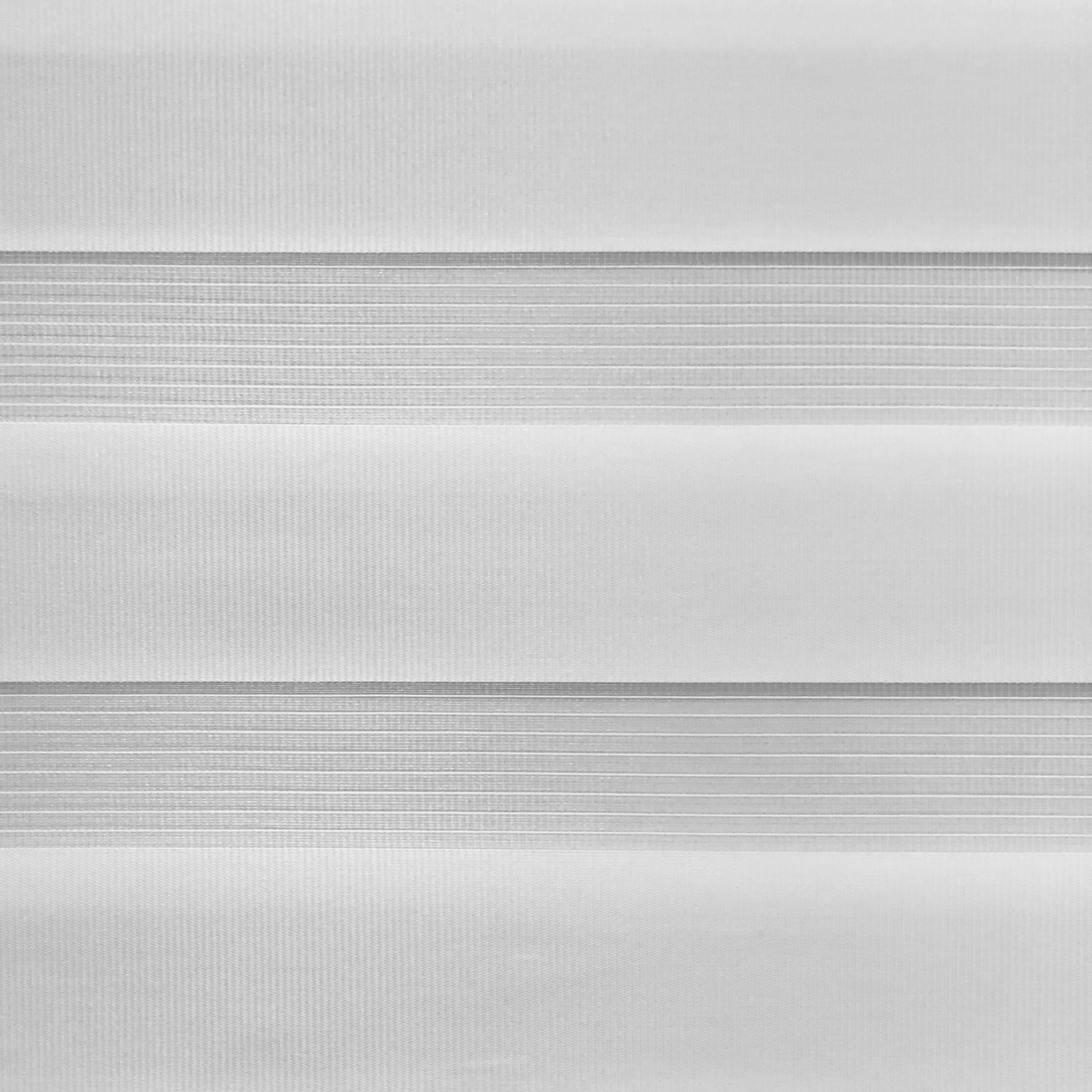 Lumi Light Filtering Cord-Free Zebra Blinds Fabric Roller White, 33"x35"