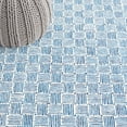 thumbnail image 6 of SAFAVIEH Micro-Loop Charlotte Solid Area Rug, Navy/Ivory, 3' x 5', 6 of 7