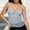 Blue, variant on Women Tank Tops Spaghetti Strap Peplum Top Flowy Sleeveless Shirts Camisole Sports Top plus Size Bandage Top for Women