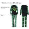 thumbnail image 4 of Matching Family Xmas Pajamas Holiday Matching Christmas PJs for Family Adult Tees Pants Separates, 4 of 9