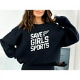Empowering Save Girls Sports Sweat for Women Athletes vintage Sweat 