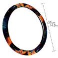 thumbnail image 4 of Bat 14.5 Inch Printing PVC Leather Auto Accessories Car Wheel Cover Steering Wheel Covers, 4 of 6