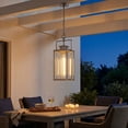 thumbnail image 2 of Elk Home 9-Inch Wide Crested Butte Hanging Modern-Brushed Aluminum, 2 of 5