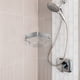 thumbnail image 5 of Estante de ducha triangular para baño, estante de esquina, cesta de almacenamiento de pared para baño y cocina, 5 of 8