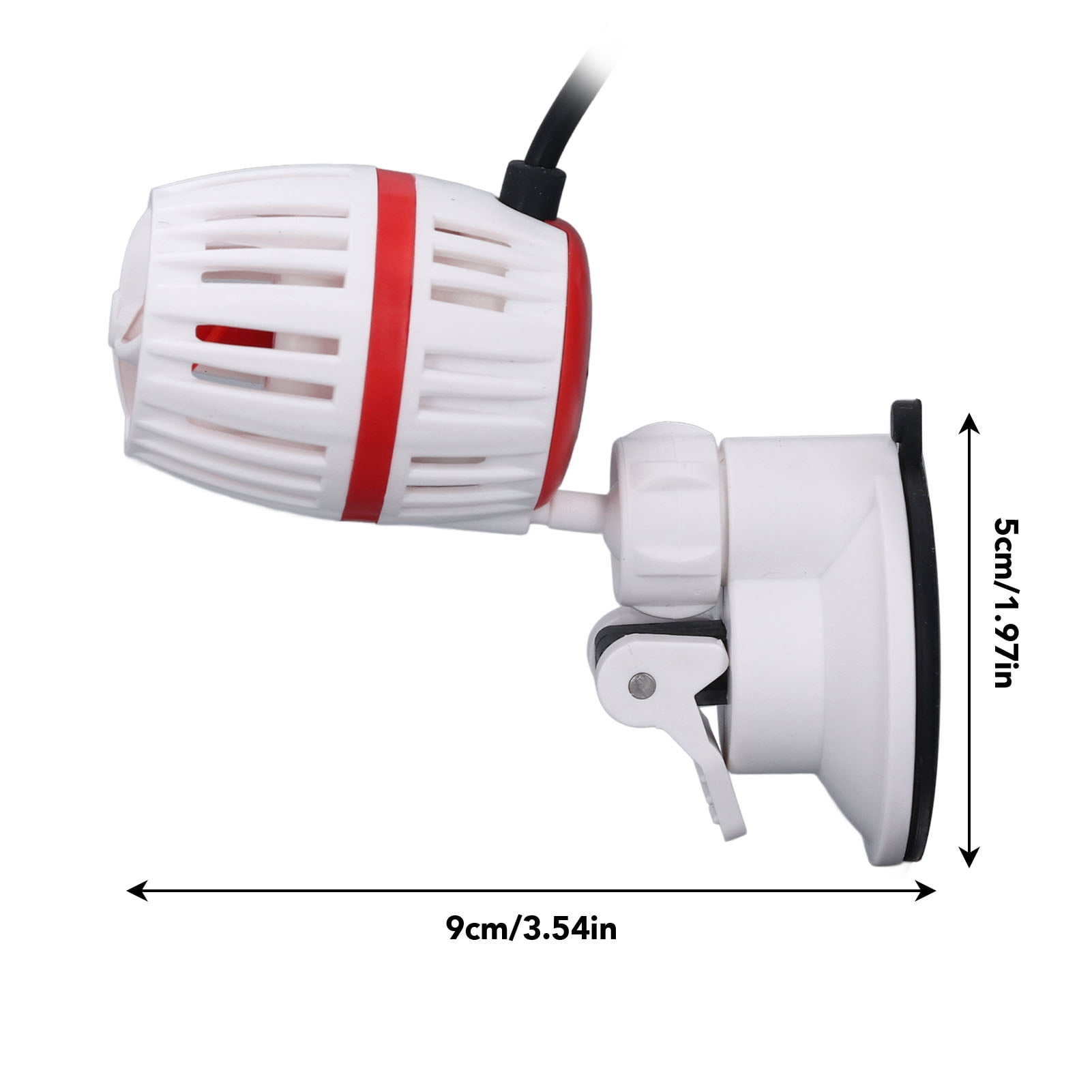 Aquarium Wave Maker Aquarium Wave Pump Wave Maker Pump Fish Tank Wave Maker Submersible Aquarium Wave Maker Pump Create Water Movement 4 Gears Variable Frequency Fish Tank