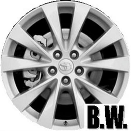 19x7.5 in Wheel for Toyota VENZA 2013-2016 SILVER Reconditioned Aluminum Rim