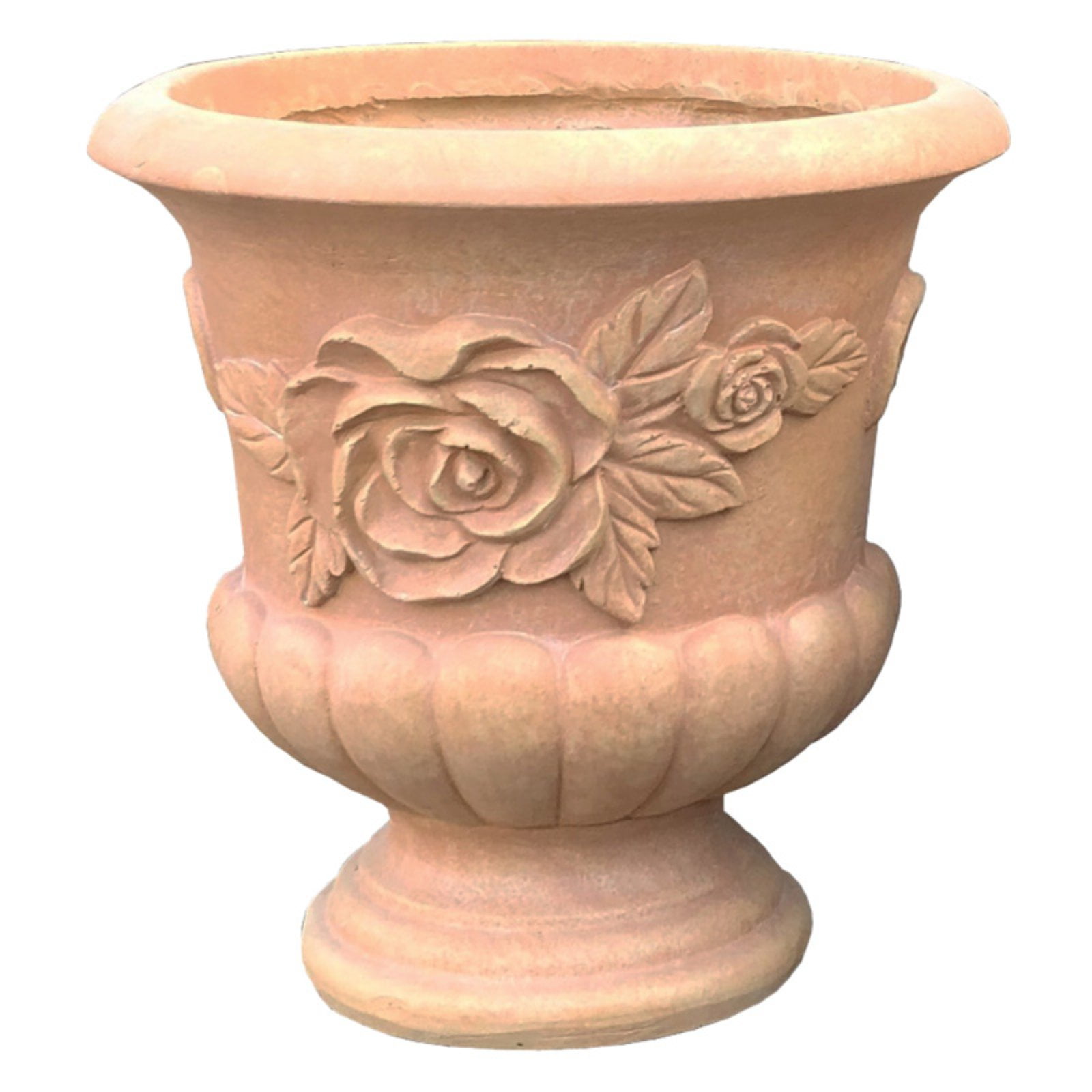 Durxlitecrete Lightweight Concrete Concrete Rose Urn Planter Light