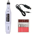 thumbnail image 1 of QualitChoice Electric Nail Lime Drill Lime Acrylique Manucure Bit Portable Machine Set White 1Set, 1 of 6