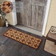thumbnail image 3 of VHC Brands Charleston Mosaic Burgundy Coir Rug Rect 17x48, 3 of 5