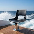 thumbnail image 6 of QSTDGVPW High Back Folding Fishing Boat Seat Boat Cabin Seating Easy to Install Waterproof Fishing Seat for Drifting Outdoor Black, 6 of 9