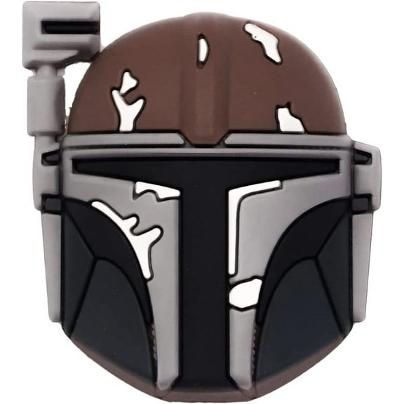 3D Foam Magnet - The Mandalorian Head (Style F) Brown
