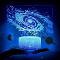 thumbnail image 3 of YSITIAN Solar System 3D Optical Illusion Lamp Three Pattern Universe Space Spaceman Galaxy Night Light for Kids Boys and Girls as on Birthdays or Holidays YT-7546, 3 of 6