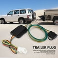4 Pin 12V US Trailer Hitch Wiring Tow Harness Power Controller Plug