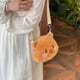 thumbnail image 3 of Bolso Mano Académico para Mujer Muñeco Peluche Oso Mantequilla Maquillaje Kawaii, 3 of 9