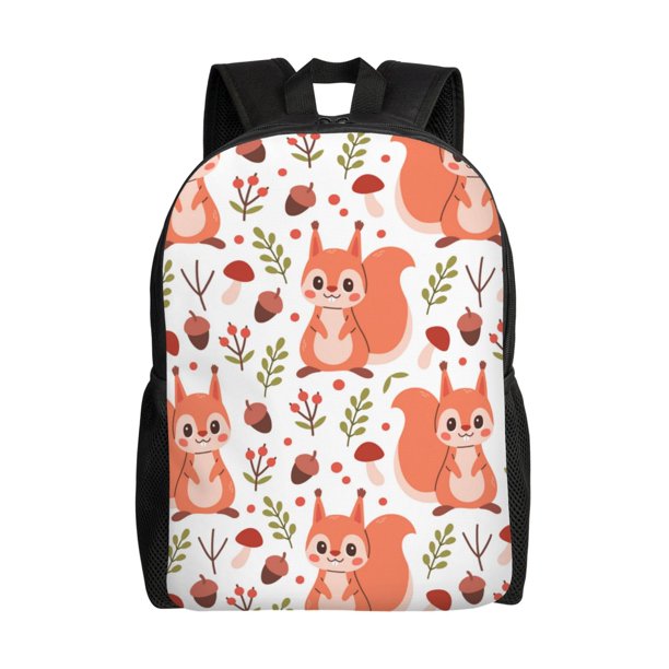 Balery Squirrel And Mochila - Mochila Estilosa y Duradera para Laptop de 15 Pulgadas con Tela Oxford Impermeable