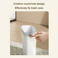 thumbnail image 5 of LHNFT 4 Gallon Can, 2024 Upgraded Wastebasket Slim Open Top Garbage Container Bin Can, Small Can Garbage Container Basket for Bathroom Office Bedroom Kitchen, 5 of 6