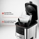 thumbnail image 5 of Cafetera c/Temporizador Programable De Goteo 12 Tazas Acero Inox Bogner Bogner BDCM012, 5 of 7