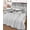 Off-White, variant on Quilt King Size Bedding Set, Blue Brown Spring Floral Reversible Summer Quilt 3 Pieces, Watercolor Botanical Vintage Lightweight Bedspreads Coverlets with 2 Pillow Shams for All Seasons