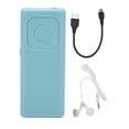 thumbnail image 1 of Lossless Sound MP3 Player, Support 64GB Memory Card, Mini Portable Music Player for Study, Work and Relax, Blue, 1 of 4