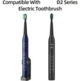 thumbnail image 2 of Compatible with Bitvae D2 Electric Toothbrush Replacement Heads, for Bitvae D2 Electric Toothbrush,10 Pack (Black), 2 of 6