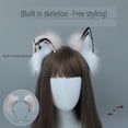 thumbnail image 5 of Fox Wolf Cat Dog Ears Diadema Diadema Diadema Fiesta de disfraces de Halloween Accesorios para el cabello Adepaton BST2001169, 5 of 5
