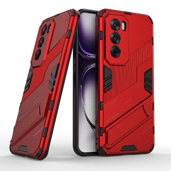 Funda para OPPO Reno 12 5G Protección A Prueba De Golpes Con Soporte De TPU Duradero Y Práctico