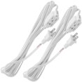 thumbnail image 1 of Cables Multicontacto Triple VoltReach05 2Pzas 2x5m 16 AWG 3 Contactos 127V 7A ABS/Cobre Blanco., 1 of 1