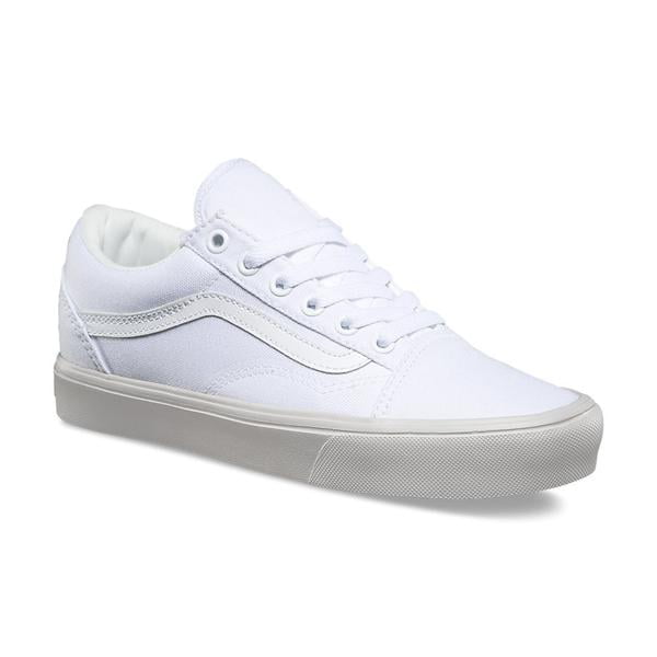 Vans Old Skool Lite Pastel Pop True White Women's Classic Skate Shoes Size - Walmart.com