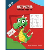 Nabeel Journals and Notebooks: Maze Puzzles for Kids Ages 4-8 - Vol 17: Kids Activity Workbook - Easy Mazes (Paperback)