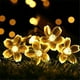 thumbnail image 1 of Guirnaldas de luces solares de 5m, 7m, 12m, 22m, flor de melocotón, lámpara alimentada por energía Solar, guirnaldas de luces LED de 6V, decoración navideña para jardín para exteriores, 1 of 3