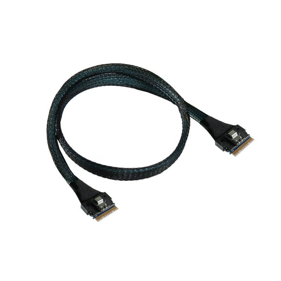 PCIe Gen 4 16GT/s SlimSAS 8-Lane (SFF-8654 8i) Cable 50CM